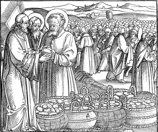 Jesus Feeding the Four Thousand